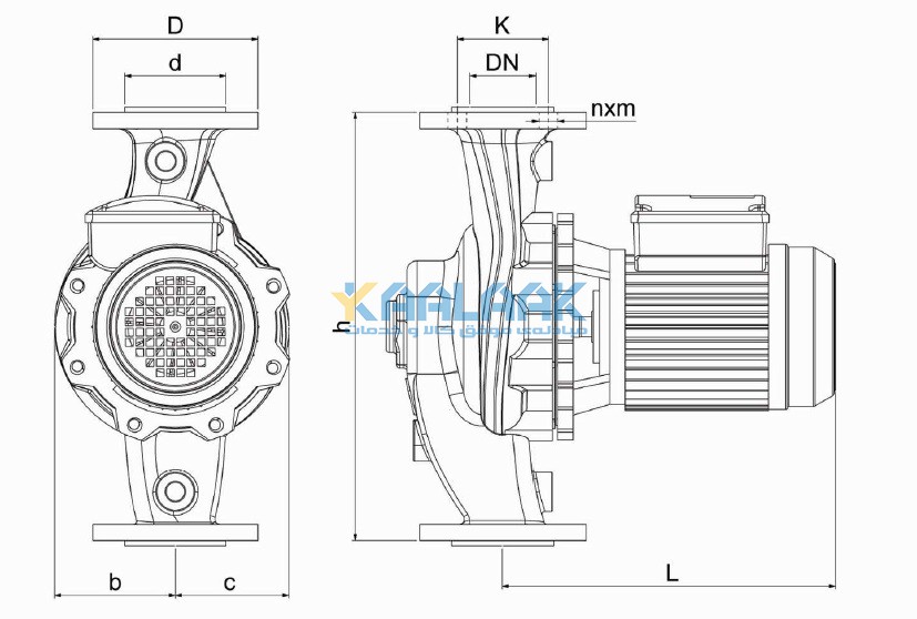 الکتروپمپ اتابلوک, پمپ سیرکولاتور, الکتروپمپ  خانگی, Circulator Electropump,