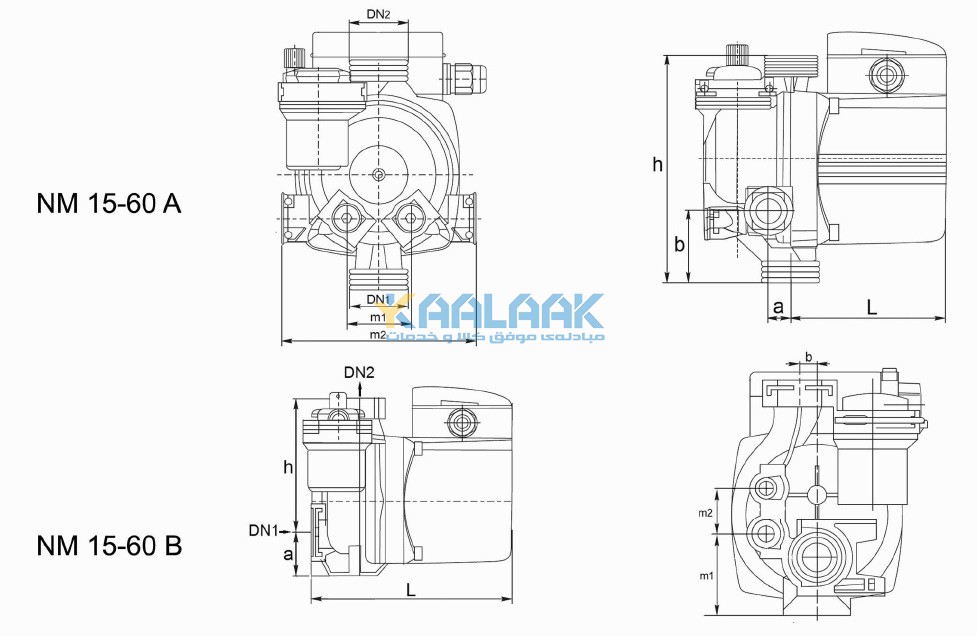 الکتروپمپ اتابلوک, پمپ سیرکولاتور, الکتروپمپ  خانگی, Circulator Electropump,