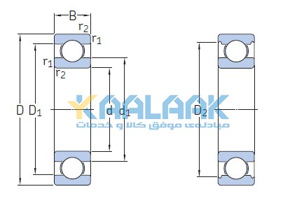 بلبرینگ شیار عمیق INSOCOAT