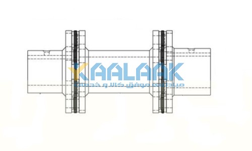 کوپلینگ فلنجی بلند توان محور