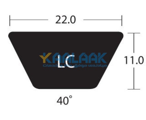 تسمه کشاورزی روکش دار دانگیل سری LC