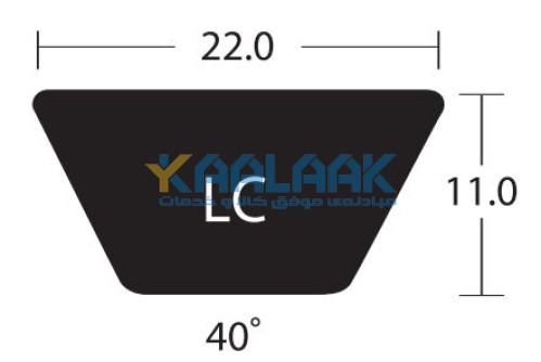 تسمه کشاورزی دنده ای دانگیل سری LC