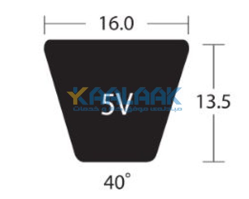 تسمه وی شکل باریک هانچانگ سری 5V