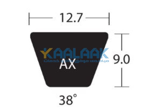 تسمه وی شکل دنده ای هانچانگ سری AX