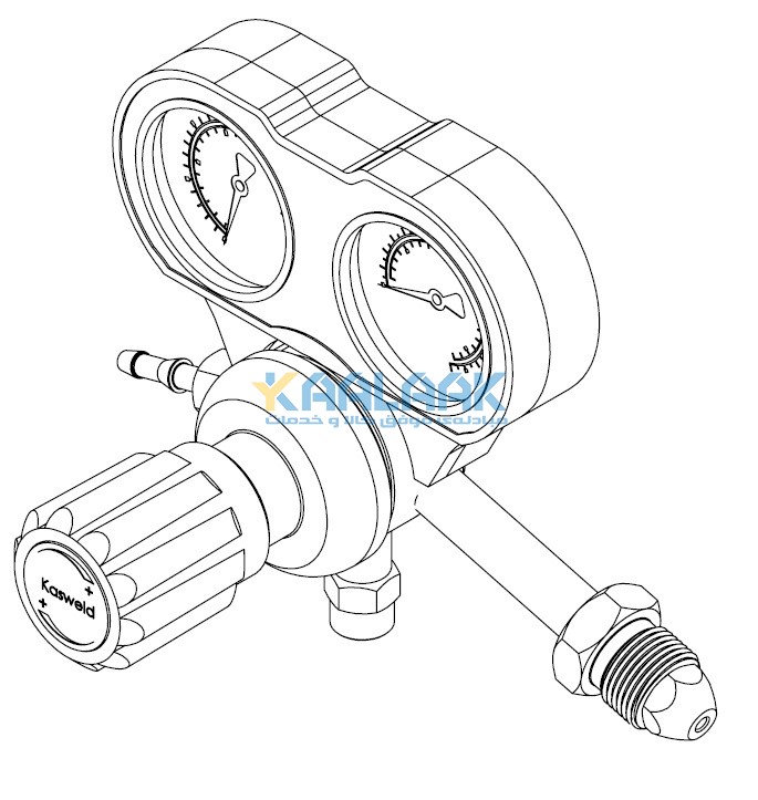 نقشه رگلاتور تک مرحله ای کسولد 2400