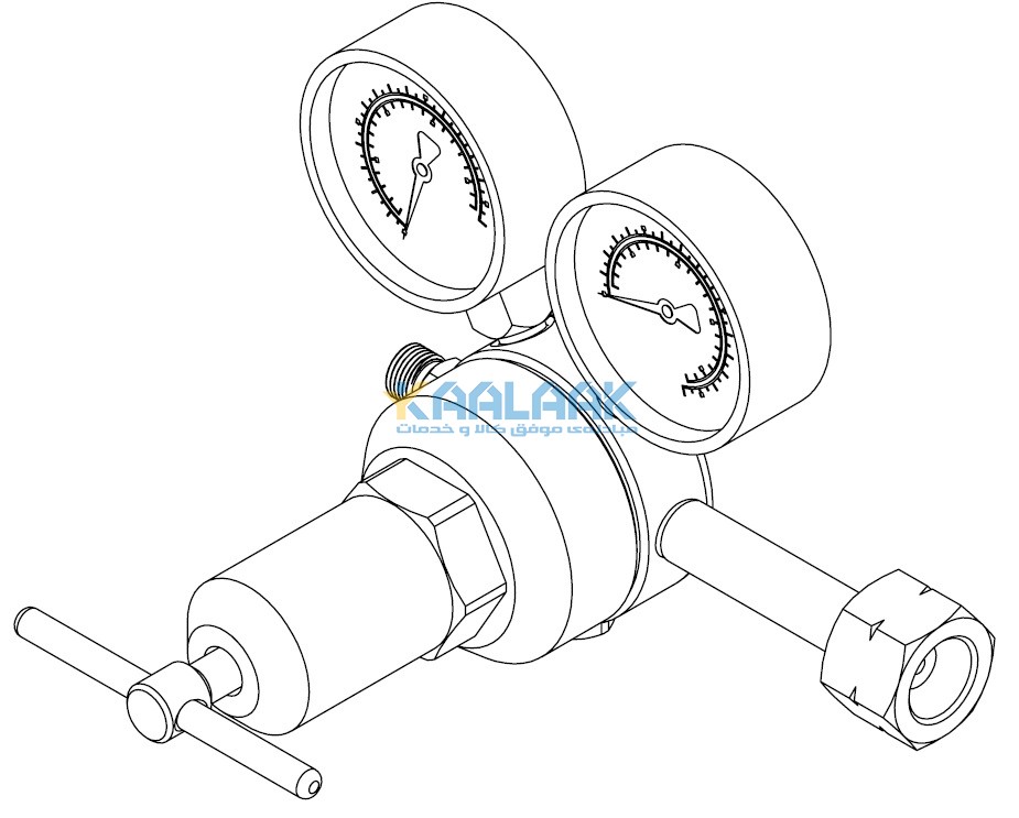 نقشه رگلاتور تک مرحله ای کسولد سری 2600