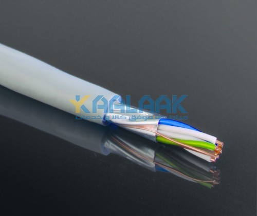 کابل مخابراتی با عایق پلی اتیلن و روکش PVC مشهد کابل