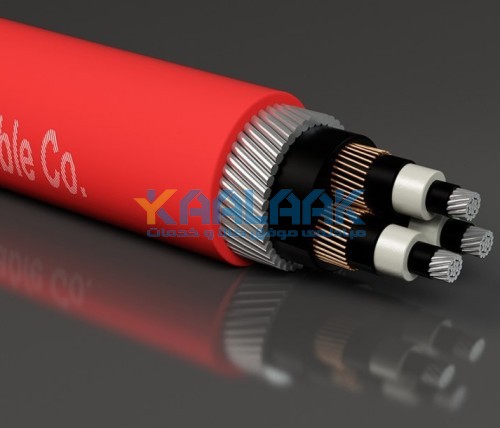 کابل فشار متوسط آرمور مفتولی (12)6/10kV