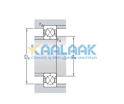 بلبرینگ تماس زاویه ای, یاتاقان تماس زاویه ای, Angular Contact Ball Bearing