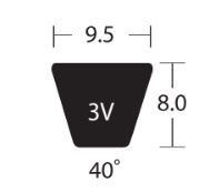 تسمه ۳V